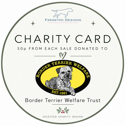 Border Terrier (B/T) Merry Christmas - Fairy Lights