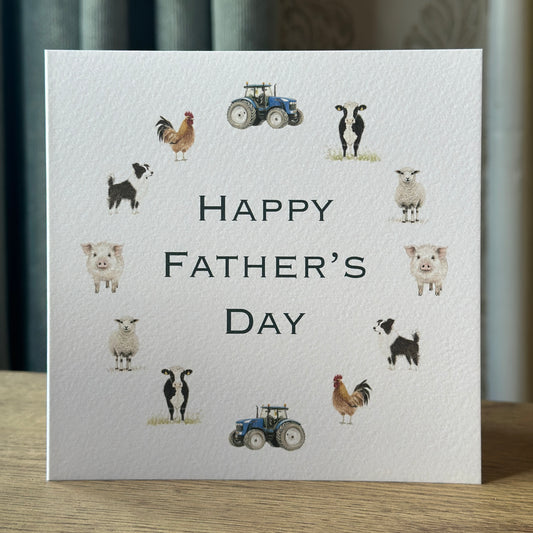Farming Father’s Day Card – Farmer Dad Card – Farming Card