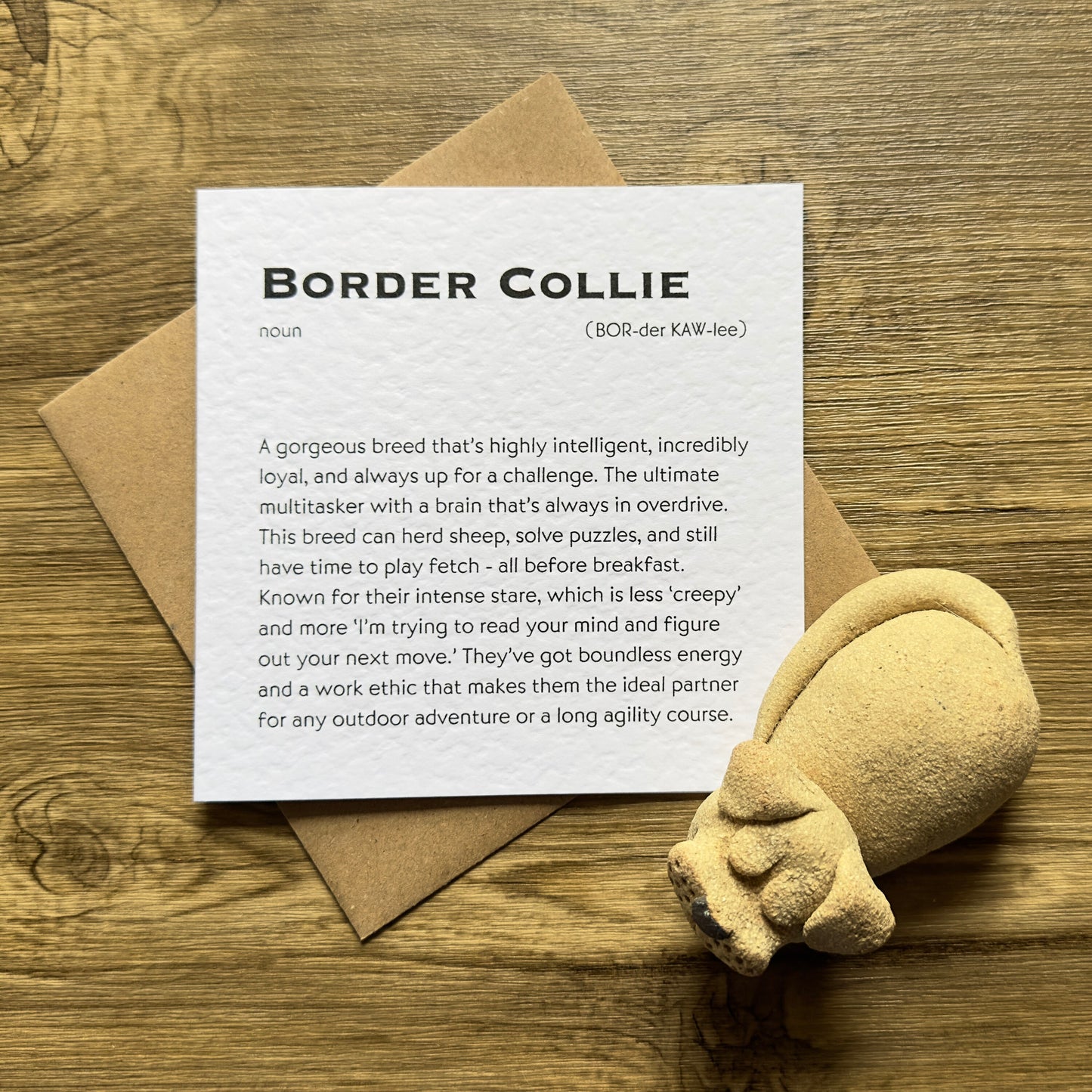 Border Collie Card