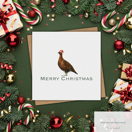 Grouse Christmas Card