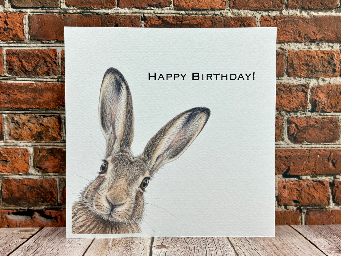 Hare Happy Birthday Card
