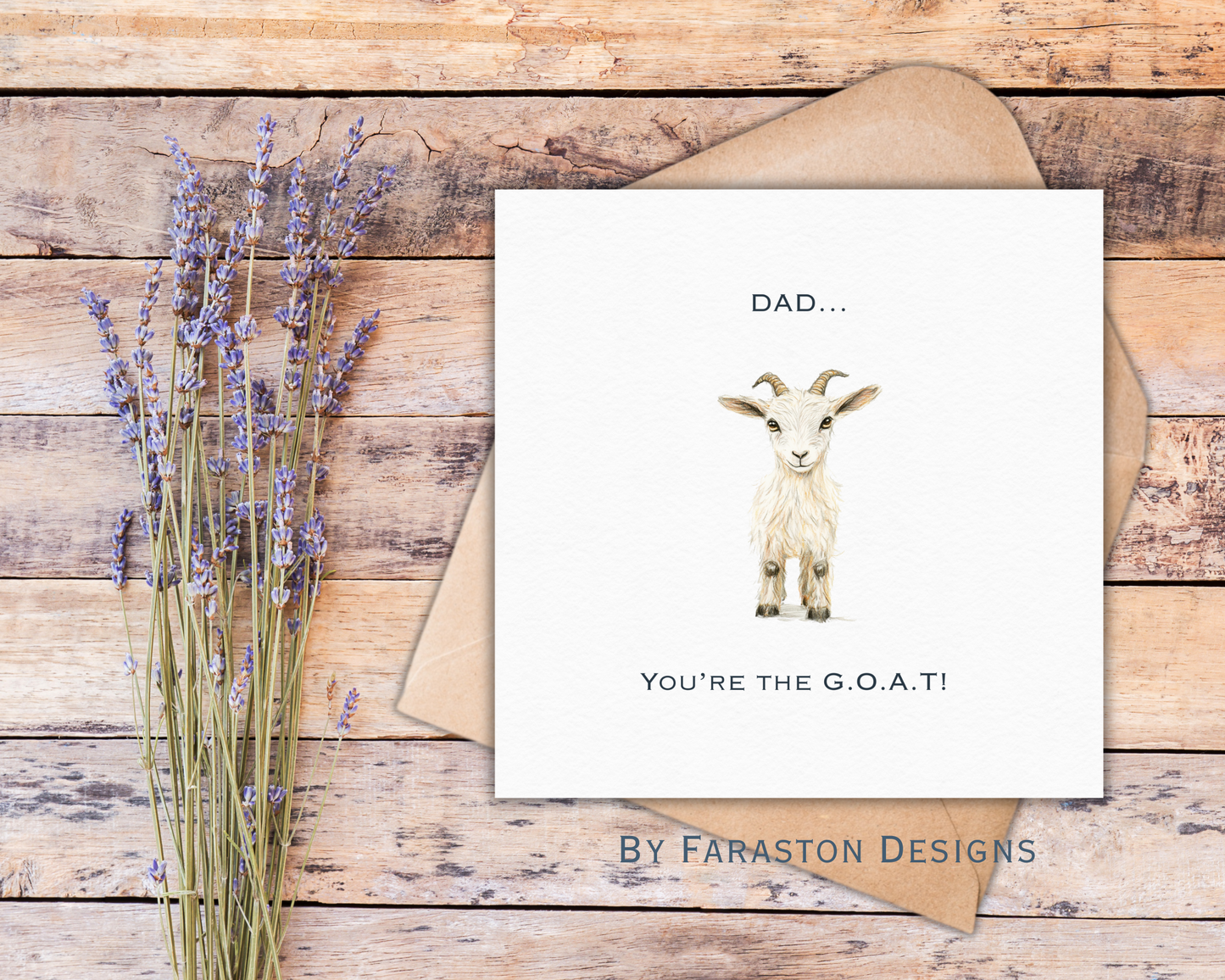 Dad…You’re the G.O.A.T - Father's Day Card