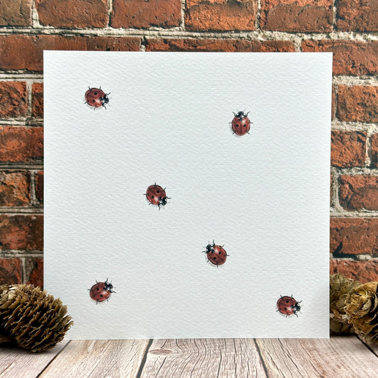 Little Ladybirds Greeting Card