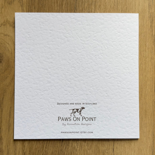 Did Someone Say Cake? Yellow Labrador Card